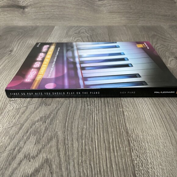 First 50 Pop Hits You Should Play on the Piano Hal Leonard Easy Piano - Picture 3 of 5